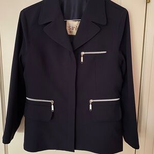 Navy blue jacket, EU size 48